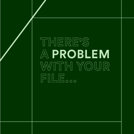 There's a problem with your file...