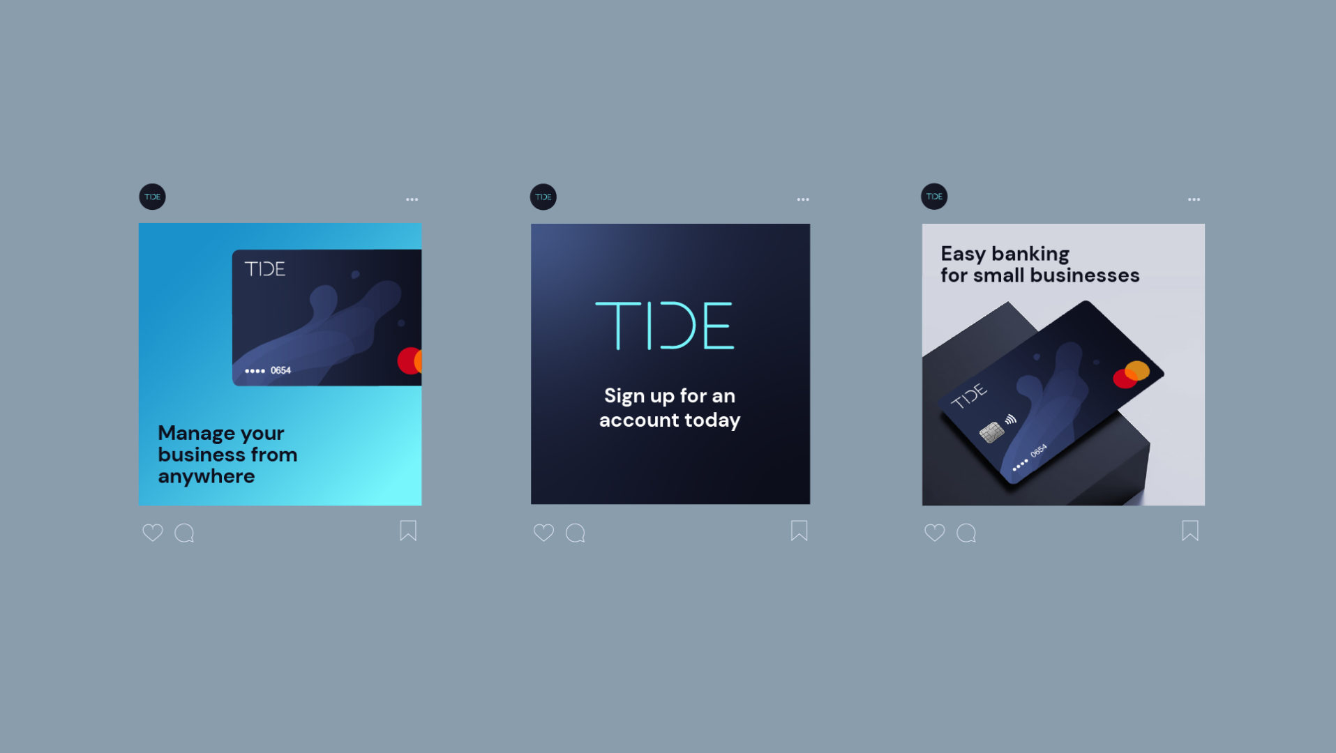 Brand social content design - TIDE